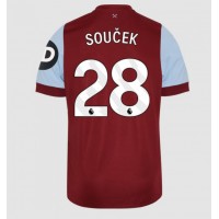 West Ham United Tomas Soucek #28 Replica Home Shirt 2023-24 Short Sleeve